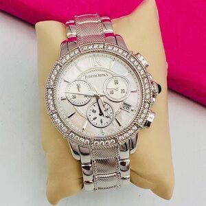 Judith Ripka Chronograph Stainless Steel Watch